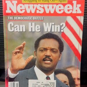 Newsweek 4/11/1988-Jesse Jackson-Magazine